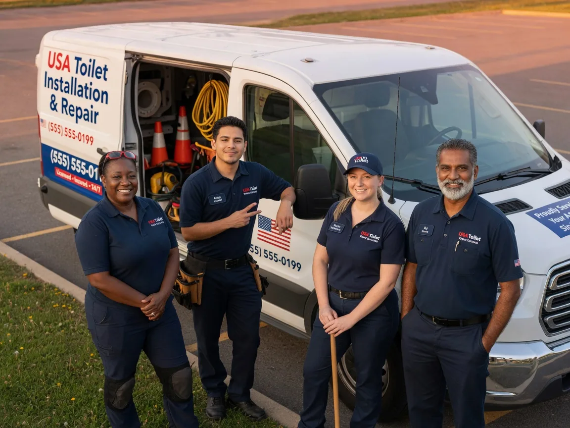 Toilet Installation company in Andreas, PA
